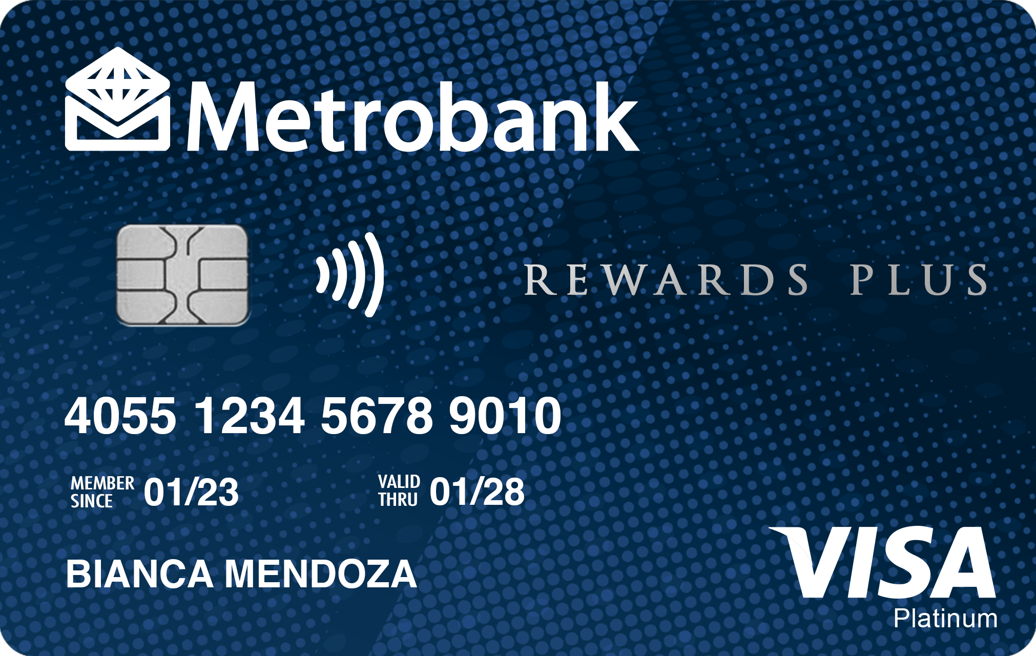 Metrobank Rewards Plus Visa Platinum