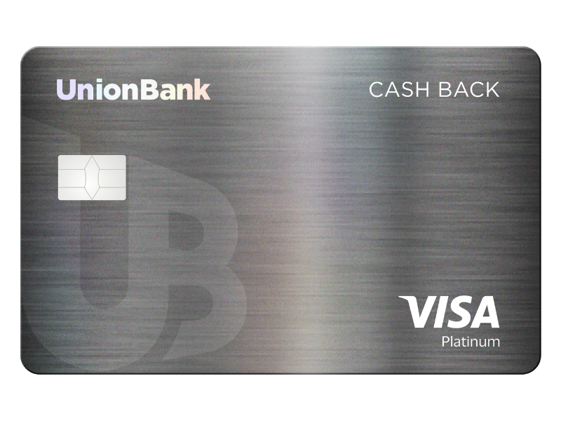 UnionBank Cash Back Platinum Visa